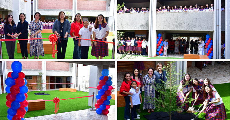 HS Courtyard Reopens 3