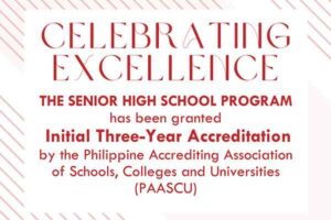 SHS Receives PAASCU Accreditation