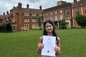 Student Completes Oxford Summer Program